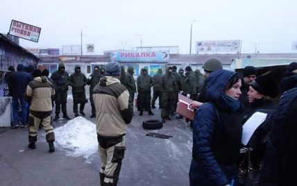 В полиции назвали количество пострадавших во время масштабных столкновений на рынке в Киеве