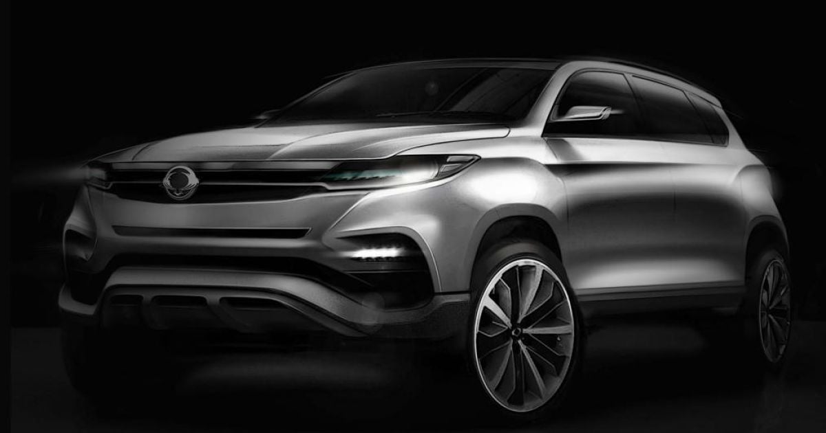 SsangYong показал тизеры нового Rexton
