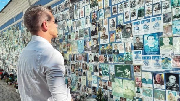 Петер Мадяр у Києві / Фото: Facebook-сторінка Мадяра
