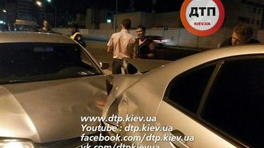 ДТП в Киеве с участием авто, в котором была Савченко / © dtp.kiev.ua