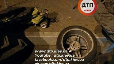 ДТП в Киеве с участием авто, в котором была Савченко / © dtp.kiev.ua