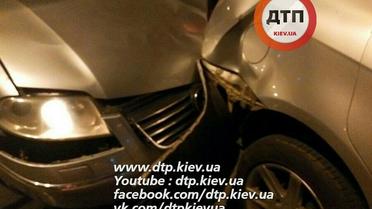 ДТП в Киеве с участием авто, в котором была Савченко / © dtp.kiev.ua