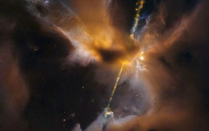 NASA увидела гигантский световой меч в галактике Млечный путь