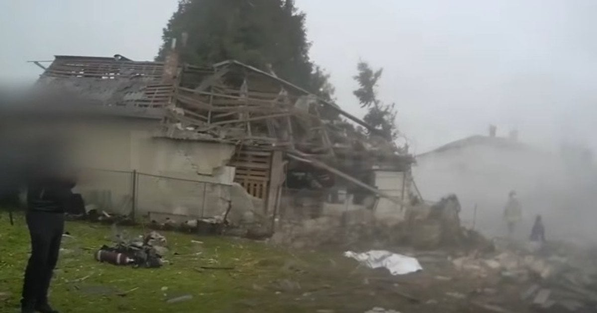 Последствия удара по Лапаевке на Львовщине