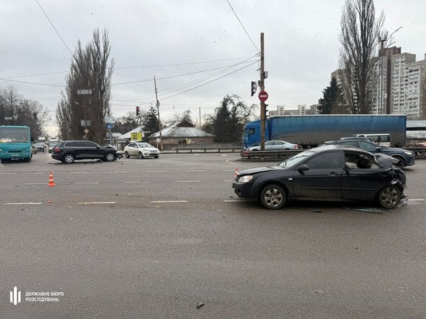 Смертельна ДТП у Києві / © Державне бюро розслідувань