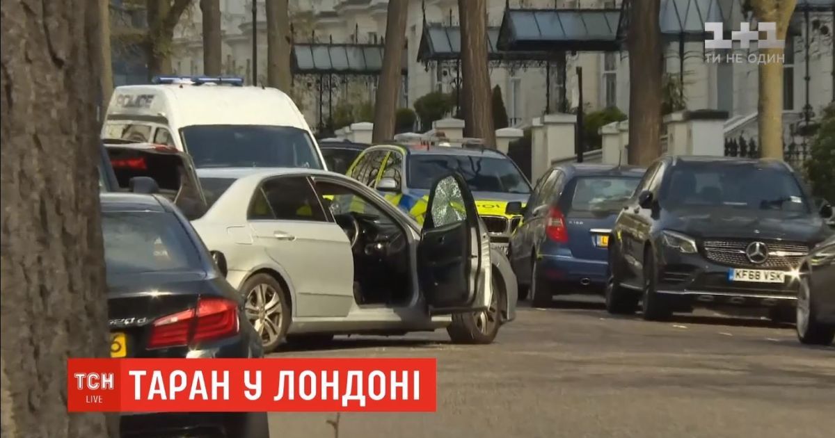 Протаранивший авто украинского посла в Лондоне мужчина оказался психически больным - полиция