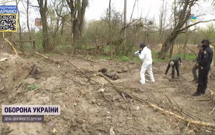 На Киевщине обнаруживают все новые тела замученных и убитых, некоторых искали 70 дней, а кого-то пока не могут опознать