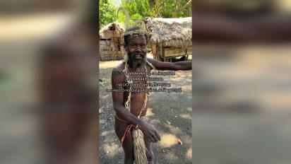 В Океании абориген носит украинский трезубец и знает о войне