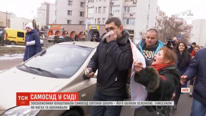 Зоозащитники устроили самосуд для подозреваемого в издевательстве над собакой Ромашкой