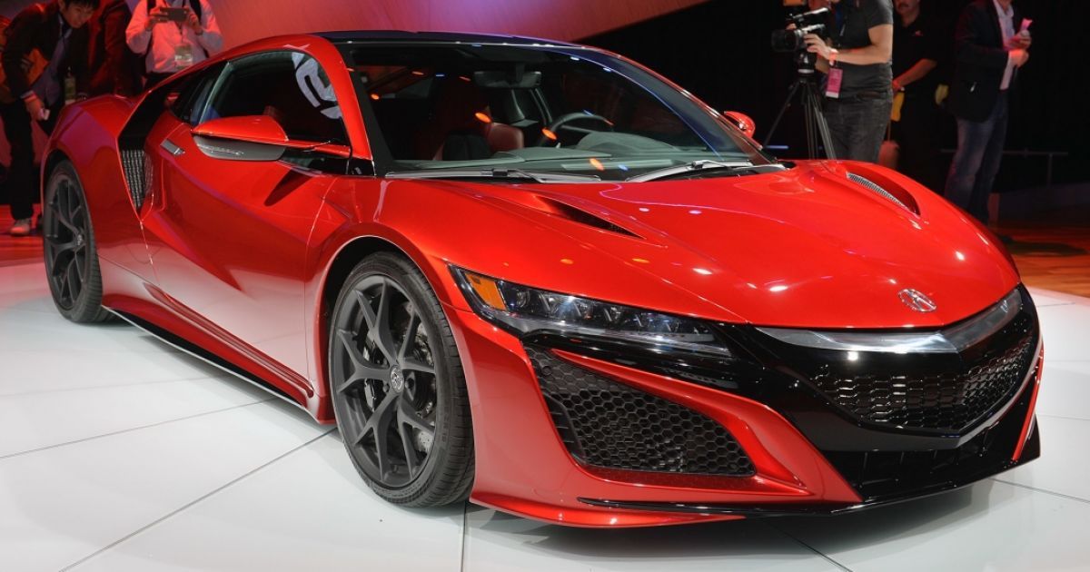 Серийный суперкар Acura NSX "засветился" в Детройте