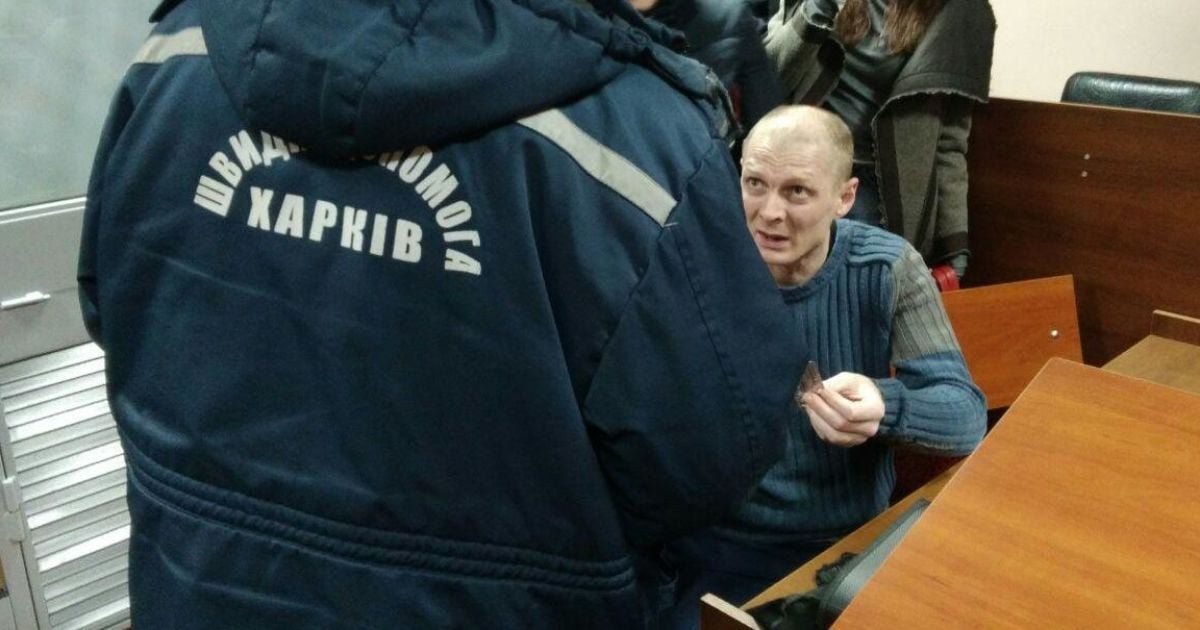 Участника штурма Харьковской ОГА приговорили к 8 годам тюрьмы и освободили в зале суда