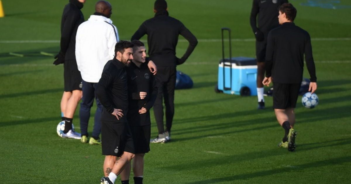 Тренировка ПСЖ / © ФК Шахтер