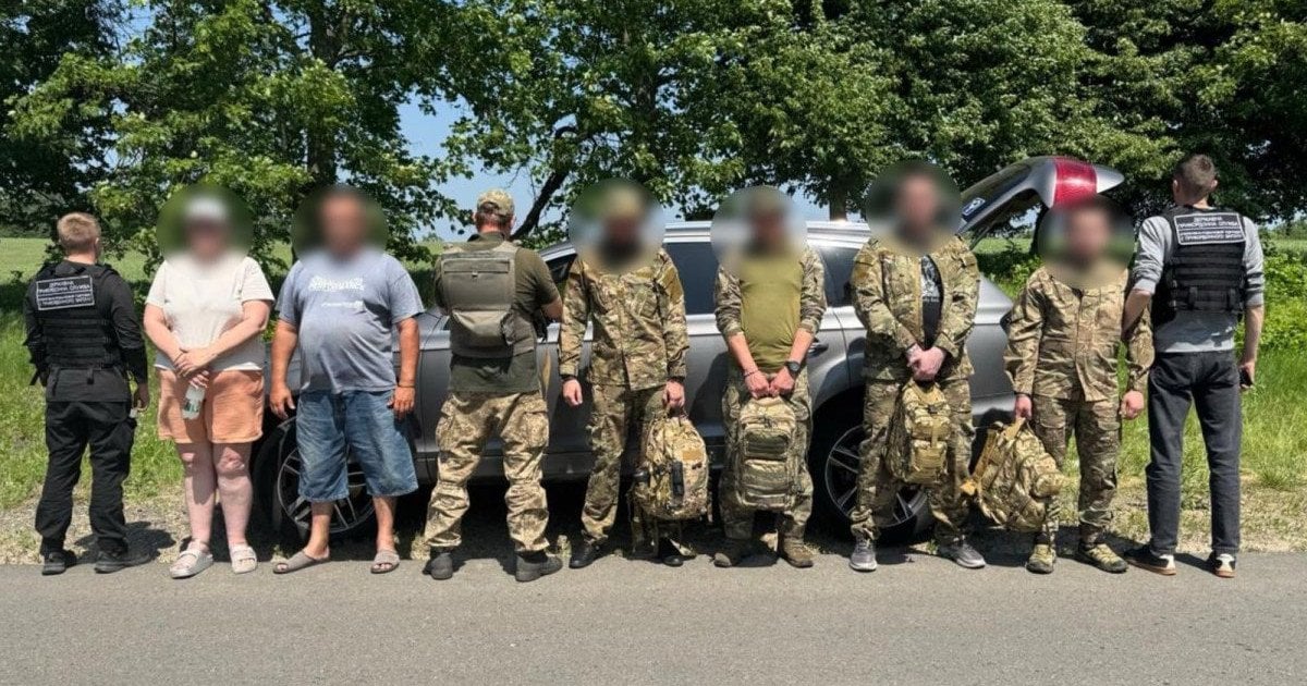 Задержанные псевдовоенные и организаторы схемы