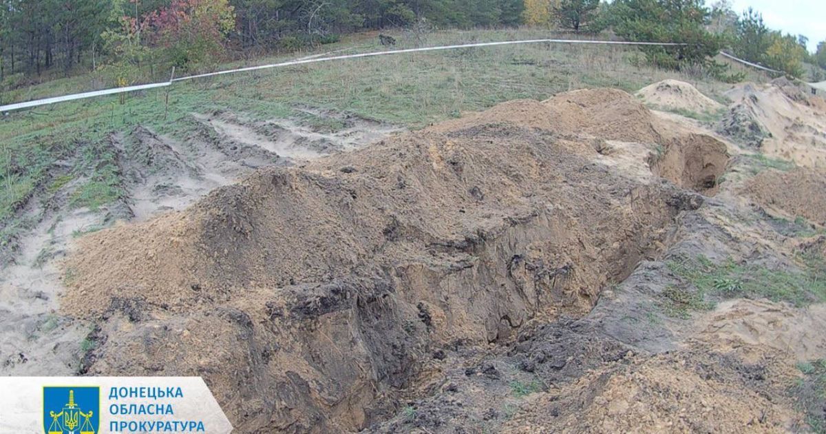 У Лимані ексгумували тіла 35 військових і 152 цивільних – є ознаки насильницької смерті