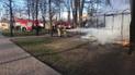 У парку розваг в Дніпропетровській області загорівся дитячий атракціон