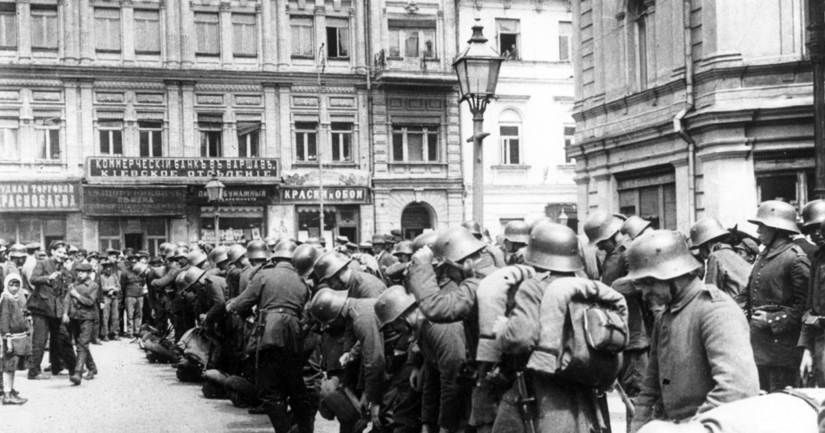 Німецькі антикомуністичні інтервенти в Києві в серпні 1918 року