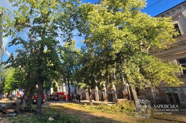 Россия сейчас атаковала художественный музей в центре Харькова. / © LB.ua