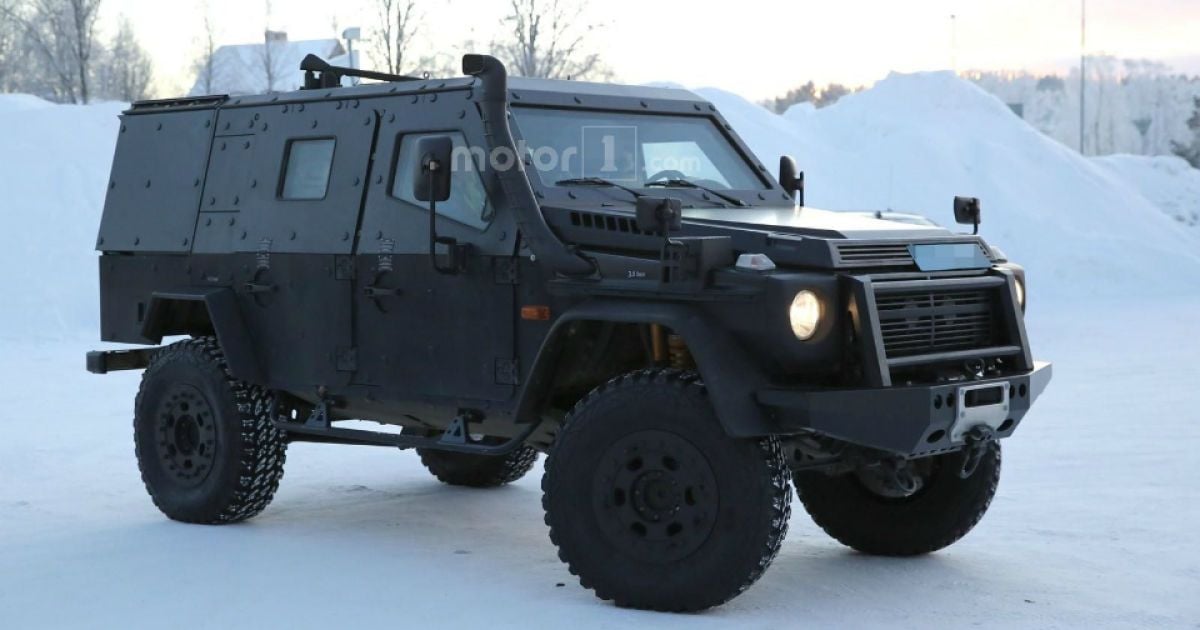Mercedes-Benz приступил к тестам нового бронеавтомобиля