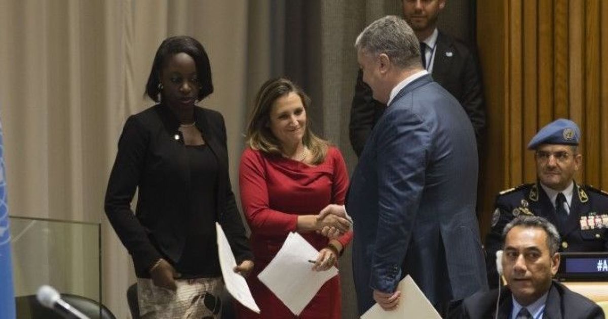 Міністр закордонних справ Канади/www.president.gov.ua