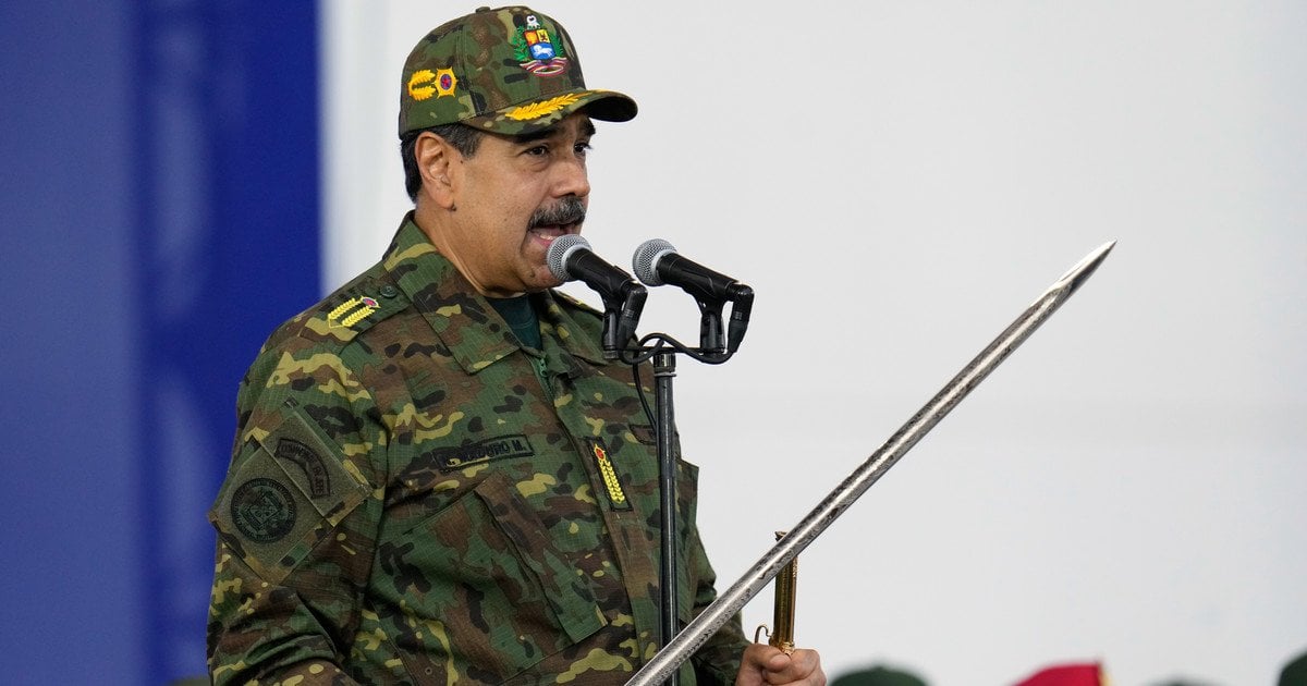 Президент Венесуэлы Николас Мадуро