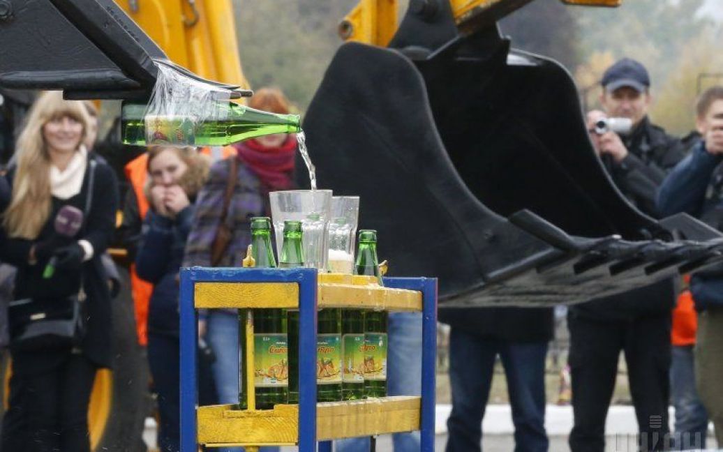 Во время соревнований операторов и водителей спецтехники в Киеве / © УНИАН