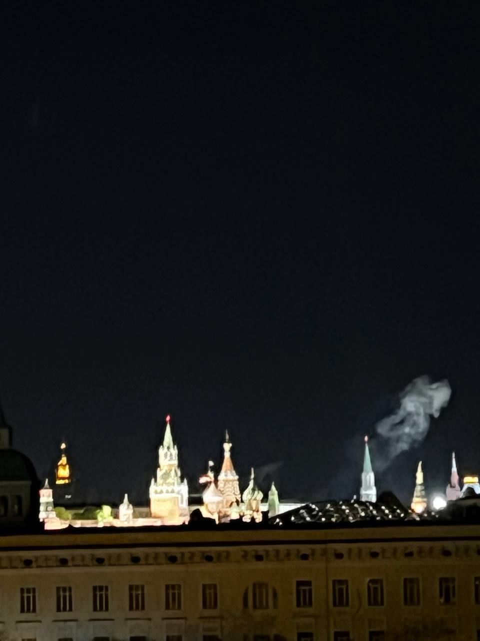 У Кремлі звинувачують Україну у замаху на Путіна. ФОТО: російські тг-канали / © 