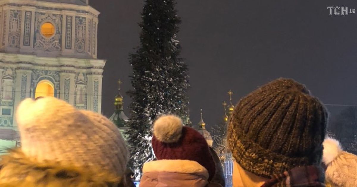 Відкриття новорічної ялинки у Києві-2018_2 / © фото: Юлія Яценко