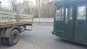 У Києві тролейбус з пасажирами протаранив вантажівку