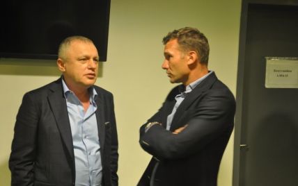 Шевченко зустрівся з Суркісом після матчу "Динамо" зі "Скендербеу"