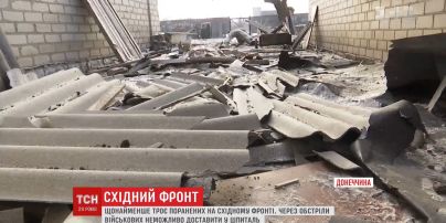 Поранених на Світлодарській дузі не можуть доправити до лікарні через обстріли