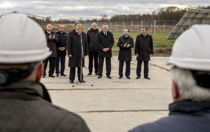 Порошенко урочисто відкрив на Львівщині Колодницьке газове родовище