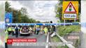 Из-за масштабного ДТП в Британии у женщины начались роды прямо на дороге