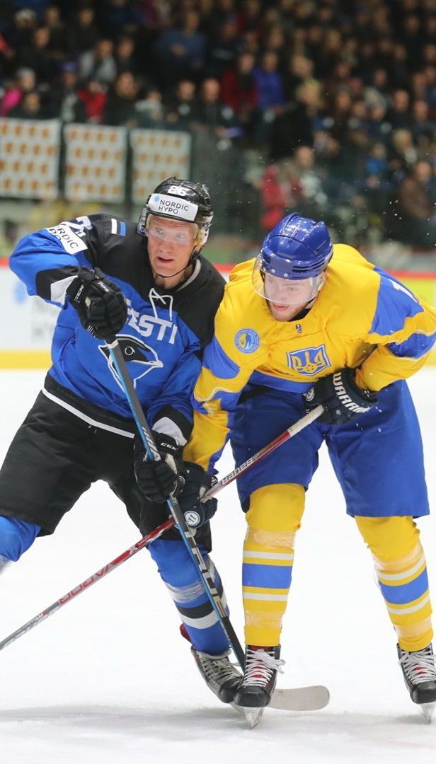 Сборная Украины упустила победу над "Эстонией" в заключительном матче Чемпионата мира по хоккею