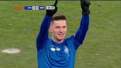 Динамо - Мариуполь - 3:0. Видео гола Вербича