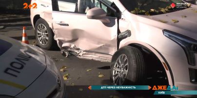 Женщина попала в ДТП из-за невнимательности