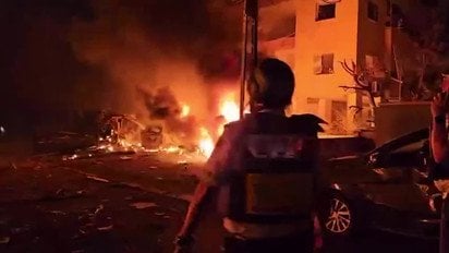 У Хайфі почалися пожежі після ракетних ударів Ірану