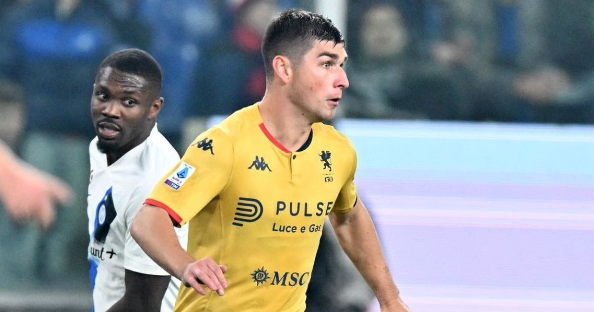 Руслан Малиновський / Фото: facebook.com/genoaCFCofficial