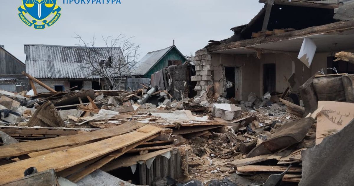 The aftermath of the shelling / Photo: Sumy Regional Prosecutor's Office