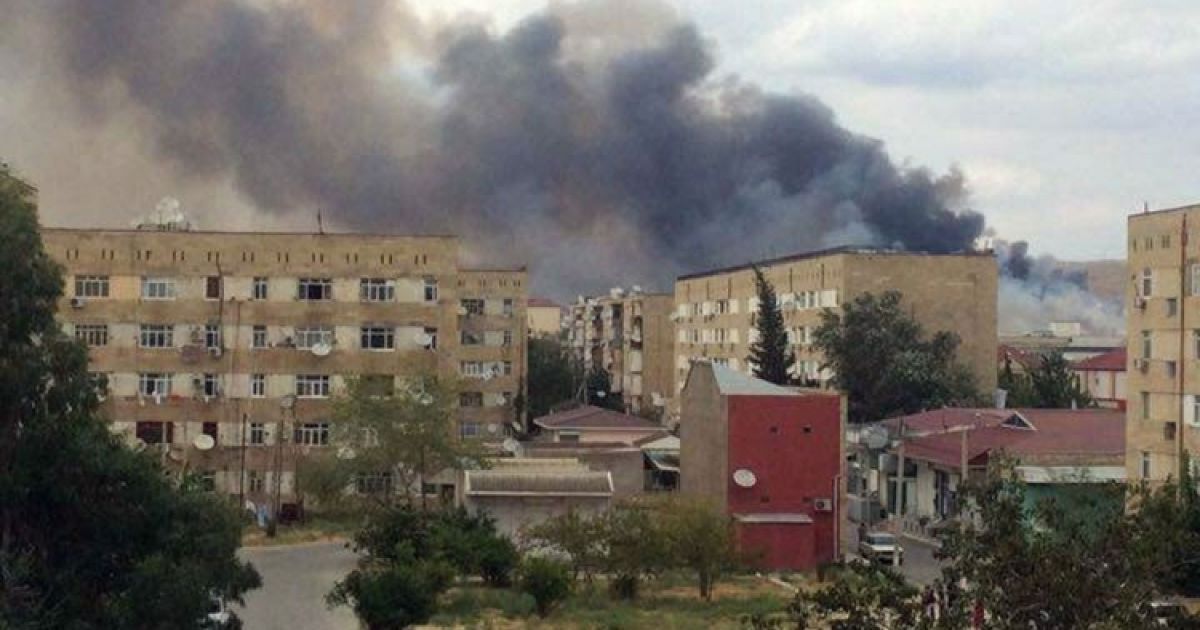 В Азербайджане из-за взрыва на заводе по изготовлению боеприпасов погибли двое людей