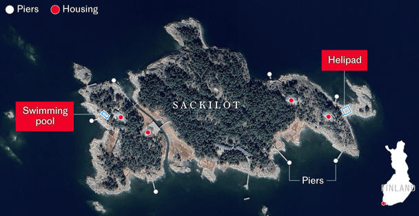 Російський «військовий» острів у Фінляндії.  / © The Telegraph