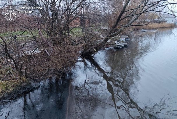 Забруднення Ладижинського водосховища мазутом / © Генеральна прокуратура України