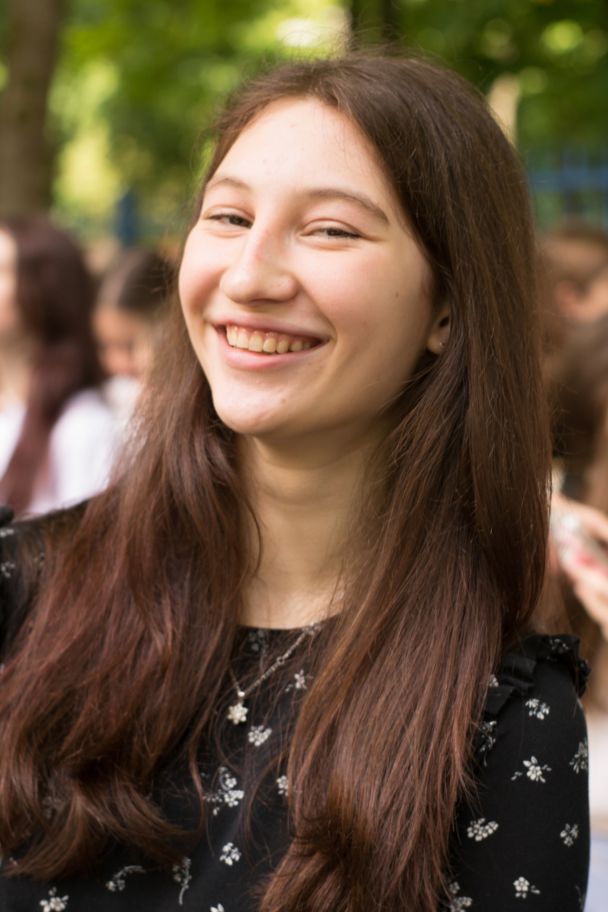 Маша Трояновская/Фото с Facebook лицея "Престиж"