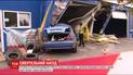 У столиці водій BMW на повній швидкості протаранив автомийку та вбив працівника сервісу