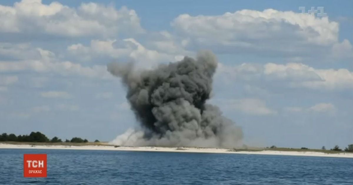 Рятувальники знешкодили сотні снарядів, які знайшли в акваторії Кінбурнської коси