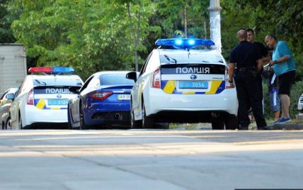 В Киеве полиция схватила пьяного водителя, который оказался участковым инспектором