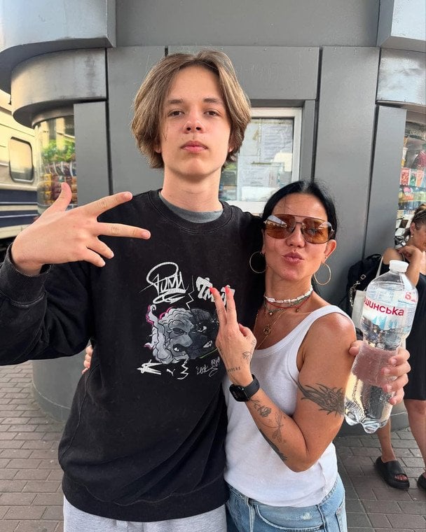 Ірина Горова з сином від Потапа / © instagram.com/gorovaya_irina