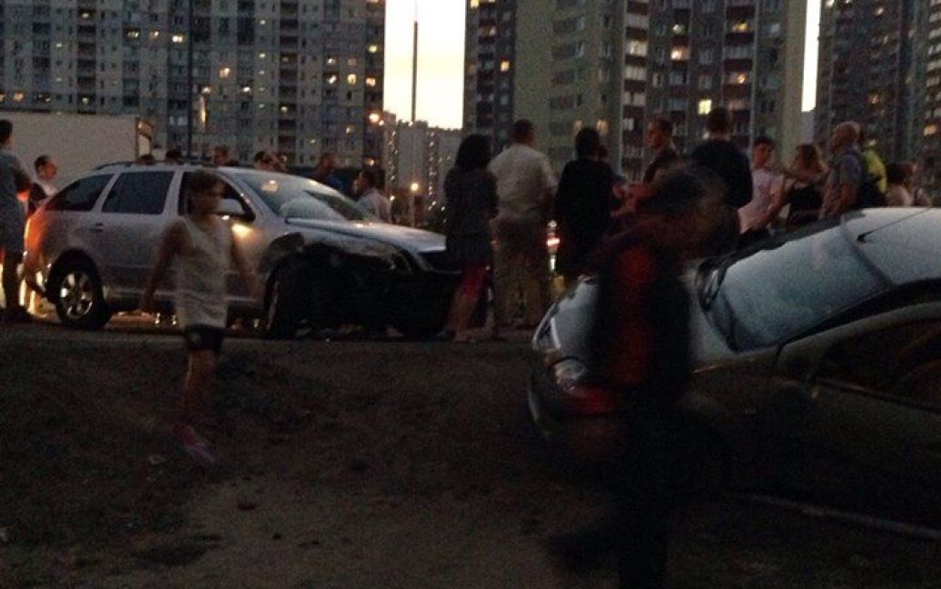 В Киеве произошла масштабная авария / © Facebook /Киев автомобильный