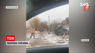 Житомир оговтується після нічного бомбардування