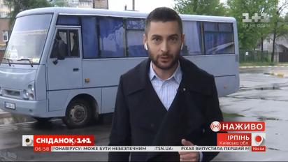 Второй этап карантина: Как люди добираются из пригорода в столицу – прямое включение
