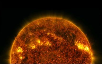 NASA показало відео надвисокої чіткості сонячного спалаху